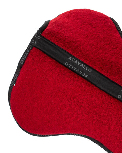 Acavallo Pad Mf Jccs Cw-Cs Virgin Wool Flat Red