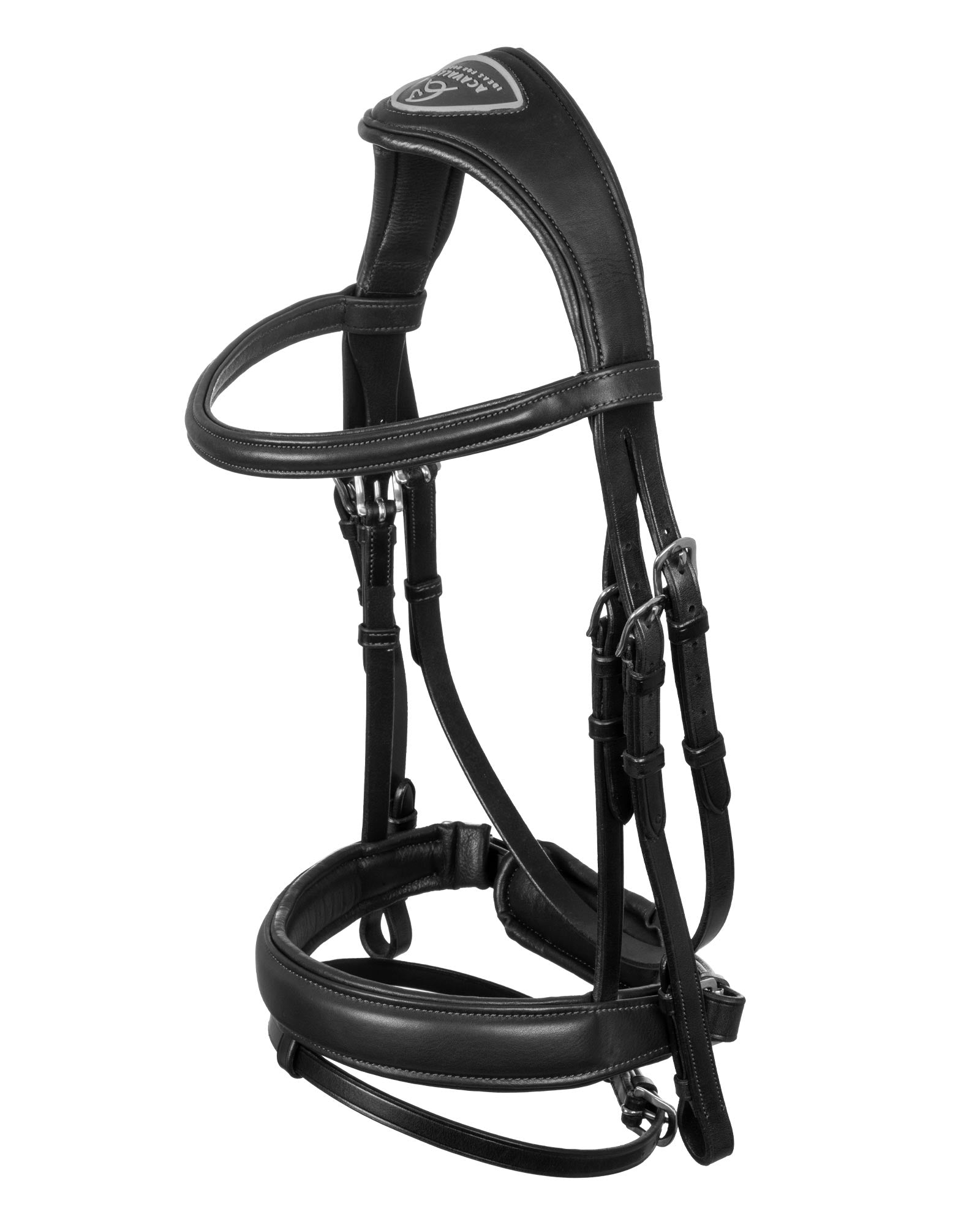 Acavallo Guernica Calfskin Bridle Black