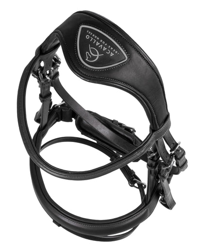 Acavallo Guernica Calfskin Bridle Black