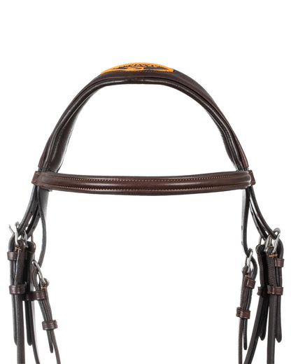 Acavallo Primavera Bridle Calfskin Dark Brown