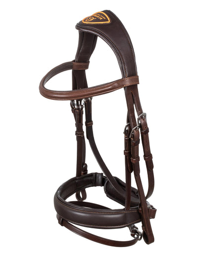 Acavallo Guernica Calfskin Bridle Dark Brown