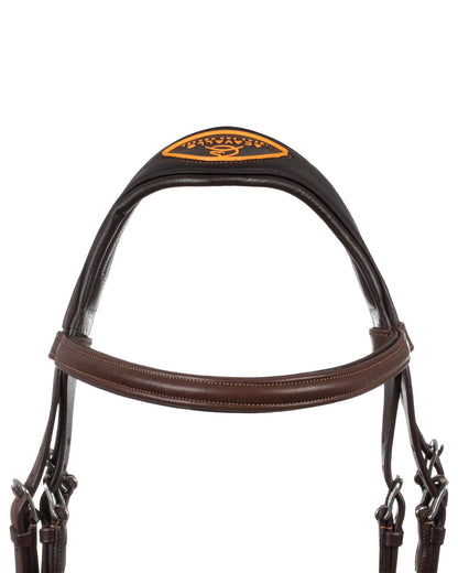 Acavallo Guernica Calfskin Bridle Dark Brown
