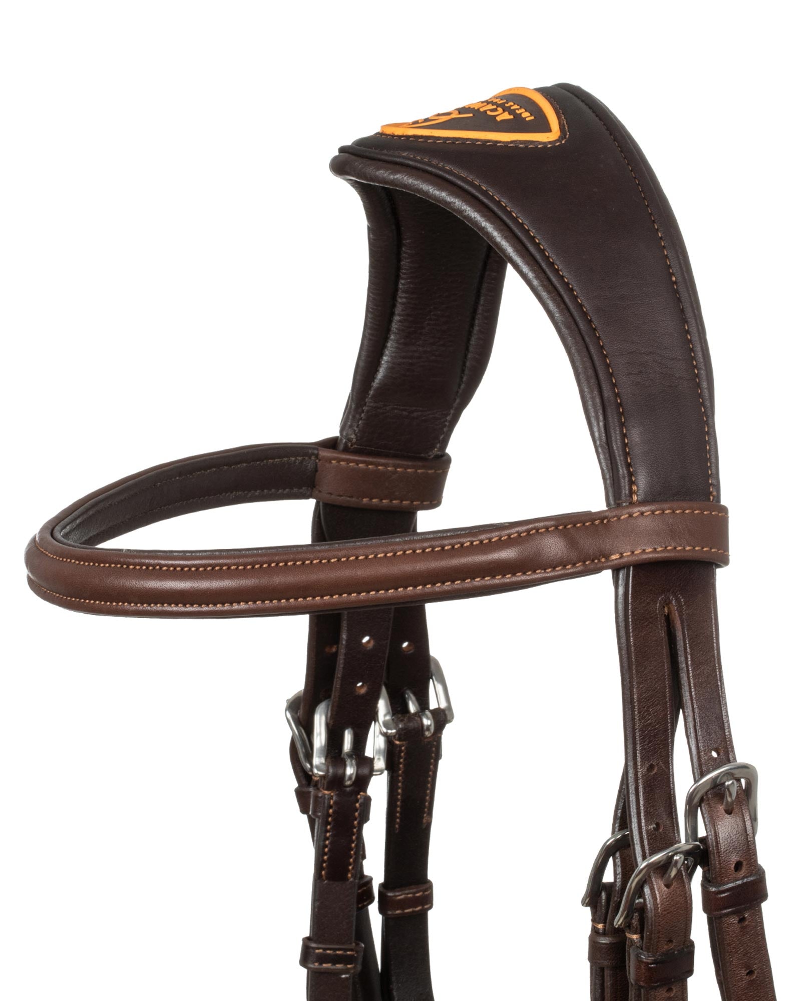 Acavallo Guernica Calfskin Bridle Dark Brown
