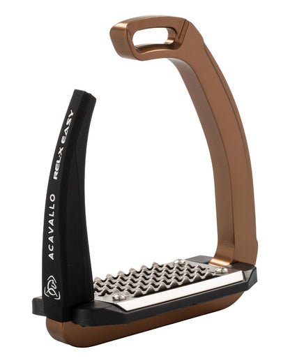 Acavallo Rel-X Easy Stirrups Bronze