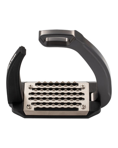 Acavallo Rel-X Easy Stirrups Charcoal