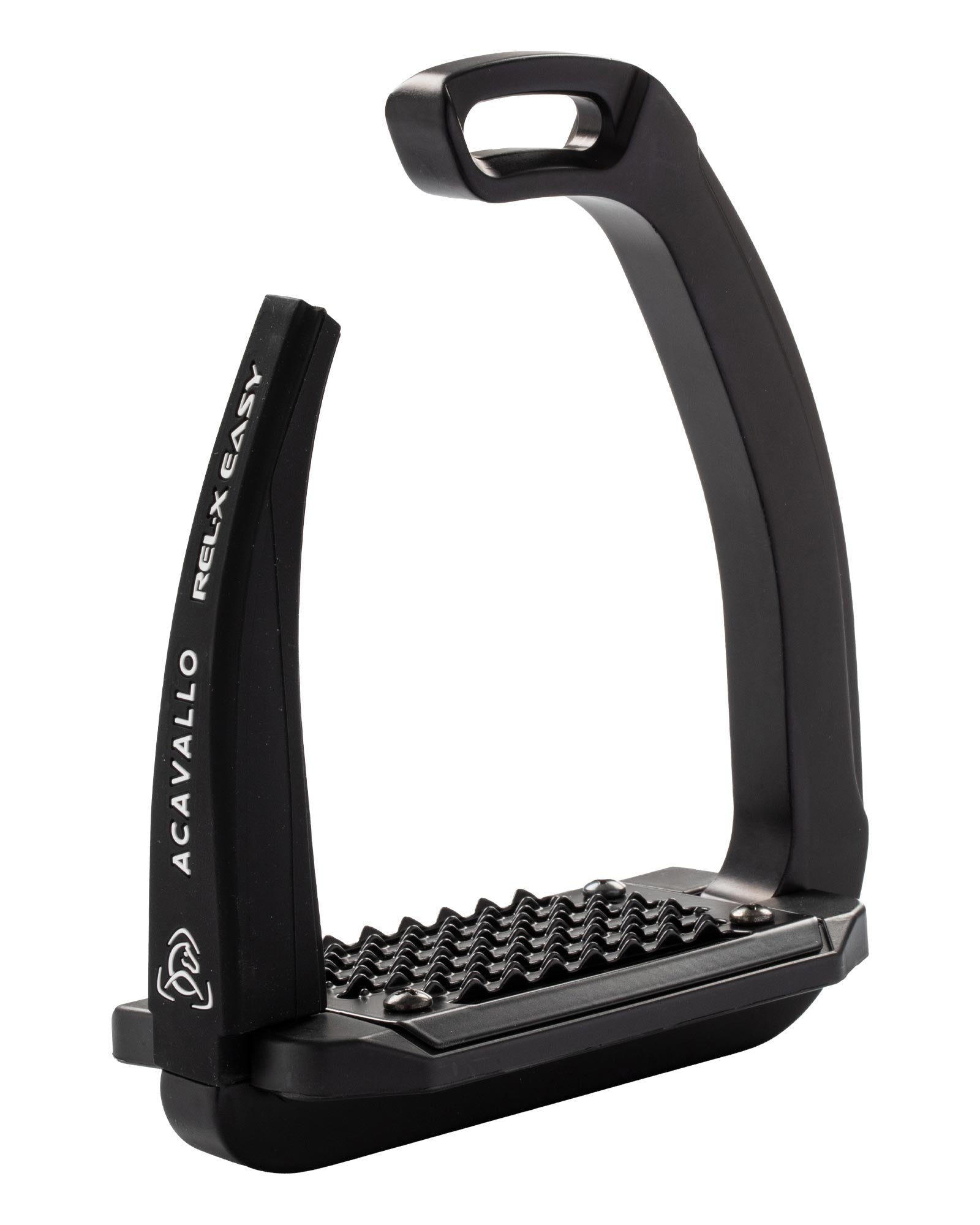 Acavallo Rel-X Easy Stirrups Total Black