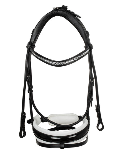Acavallo Dalila Bridle Calfskin Black/White