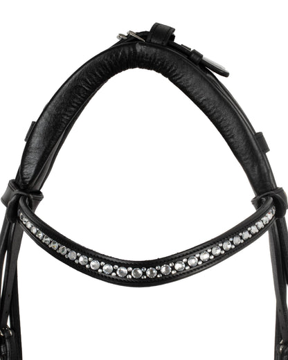 Acavallo Dalila Bridle Calfskin Black/White