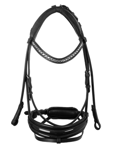 Acavallo Dalila Bridle Calfskin Black/Black