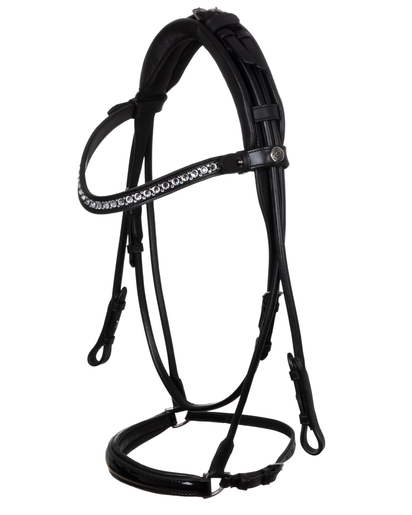 Acavallo Girasole Bridle Calfskin Black
