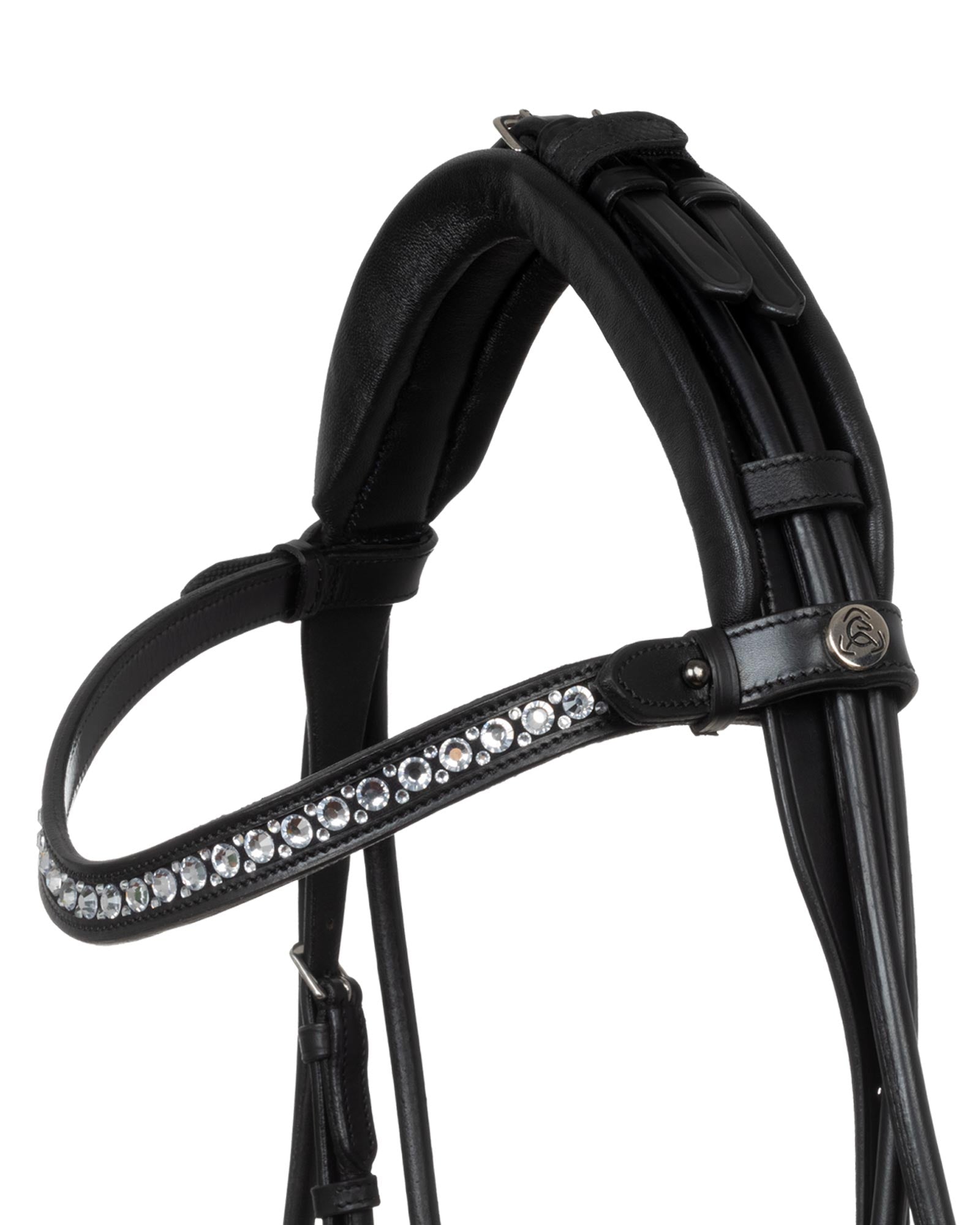Acavallo Girasole Bridle Calfskin Black