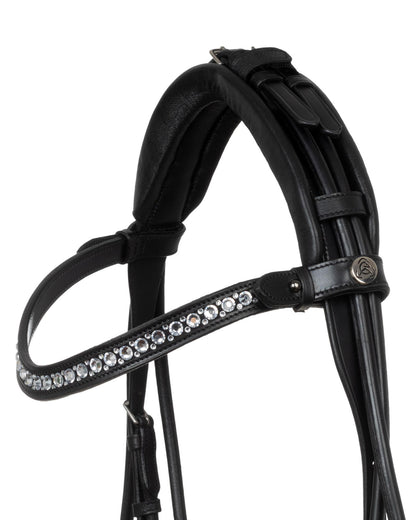 Acavallo Girasole Bridle Calfskin Black