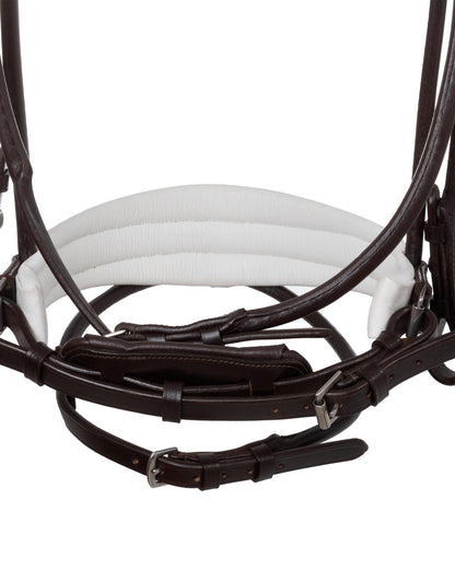 Acavallo Iris Bridle Calfskin Brown/White