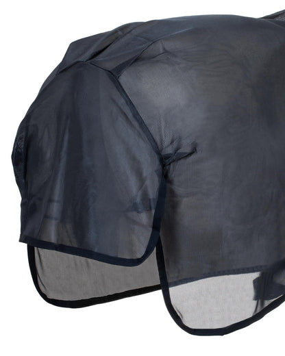 Acavallo Fly Rug In Breathable Fabric With Mask And Neck Cover Navy