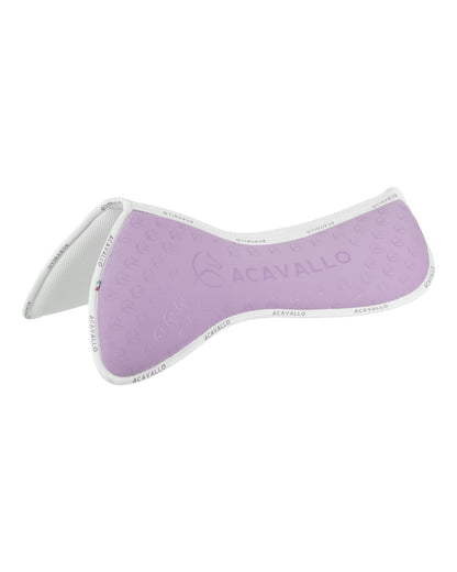 Acavallo Pad Mf Jccs Cw-3Ds Elastane & Bamboo Silicone Grip Flat Lilac/White