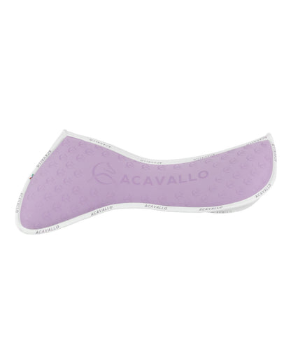 Acavallo Pad Mf Jccs Cw-3Ds Elastane & Bamboo Silicone Grip Flat Lilac/White