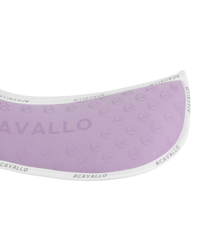Acavallo Pad Mf Jccs Cw-3Ds Elastane & Bamboo Silicone Grip Flat Lilac/White