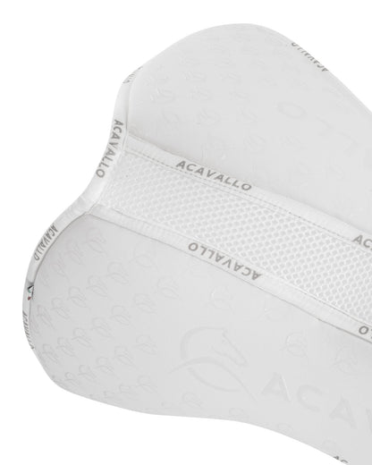 Acavallo Pad Mf Jccs Cw-3Ds Elastane & Bamboo Silicone Grip Flat White