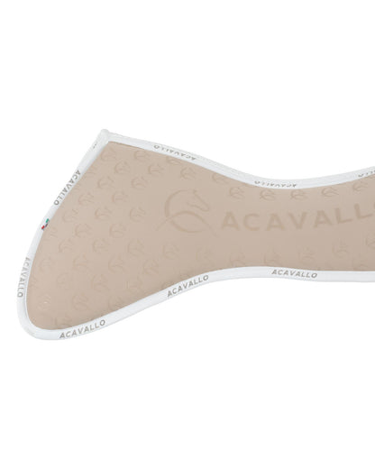 Acavallo Pad Mf Jccs Cw-3Ds Elastane & Bamboo Silicone Grip Flat Sand/White