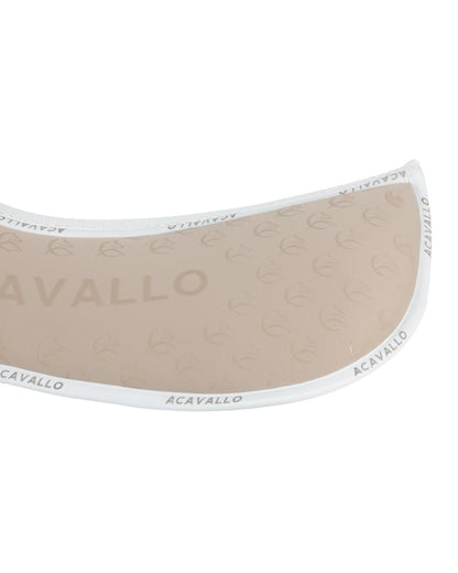 Acavallo Pad Mf Jccs Cw-3Ds Elastane & Bamboo Silicone Grip Flat Sand/White