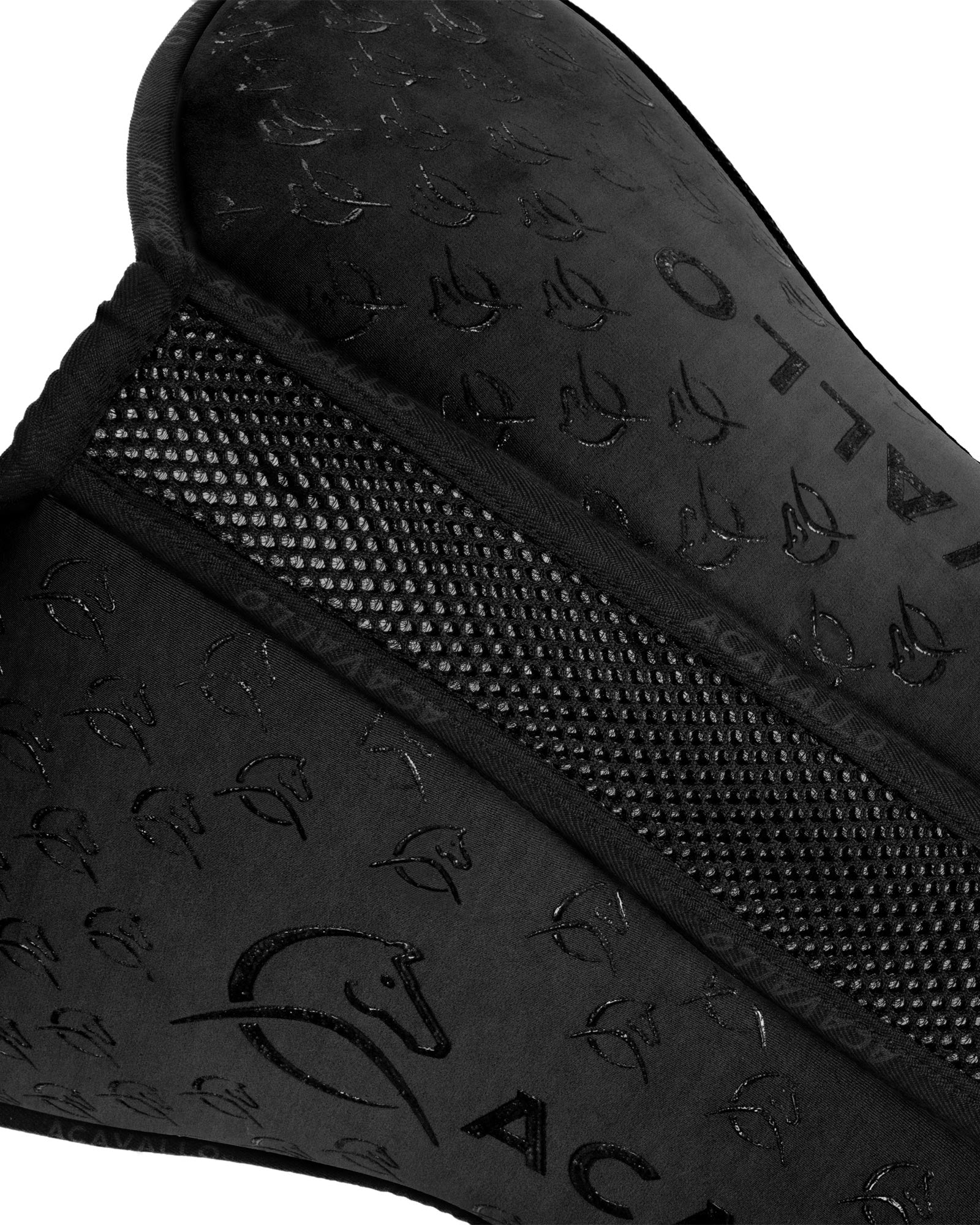 Acavallo Pad Mf Jccs Cw-3Ds Elastane & Bamboo Silicone Grip Flat Black