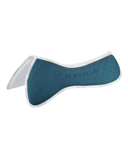 Acavallo Pad Mf Jccs Cw-3Ds Elastane & Bamboo Silicone Grip Flat Petrol/White