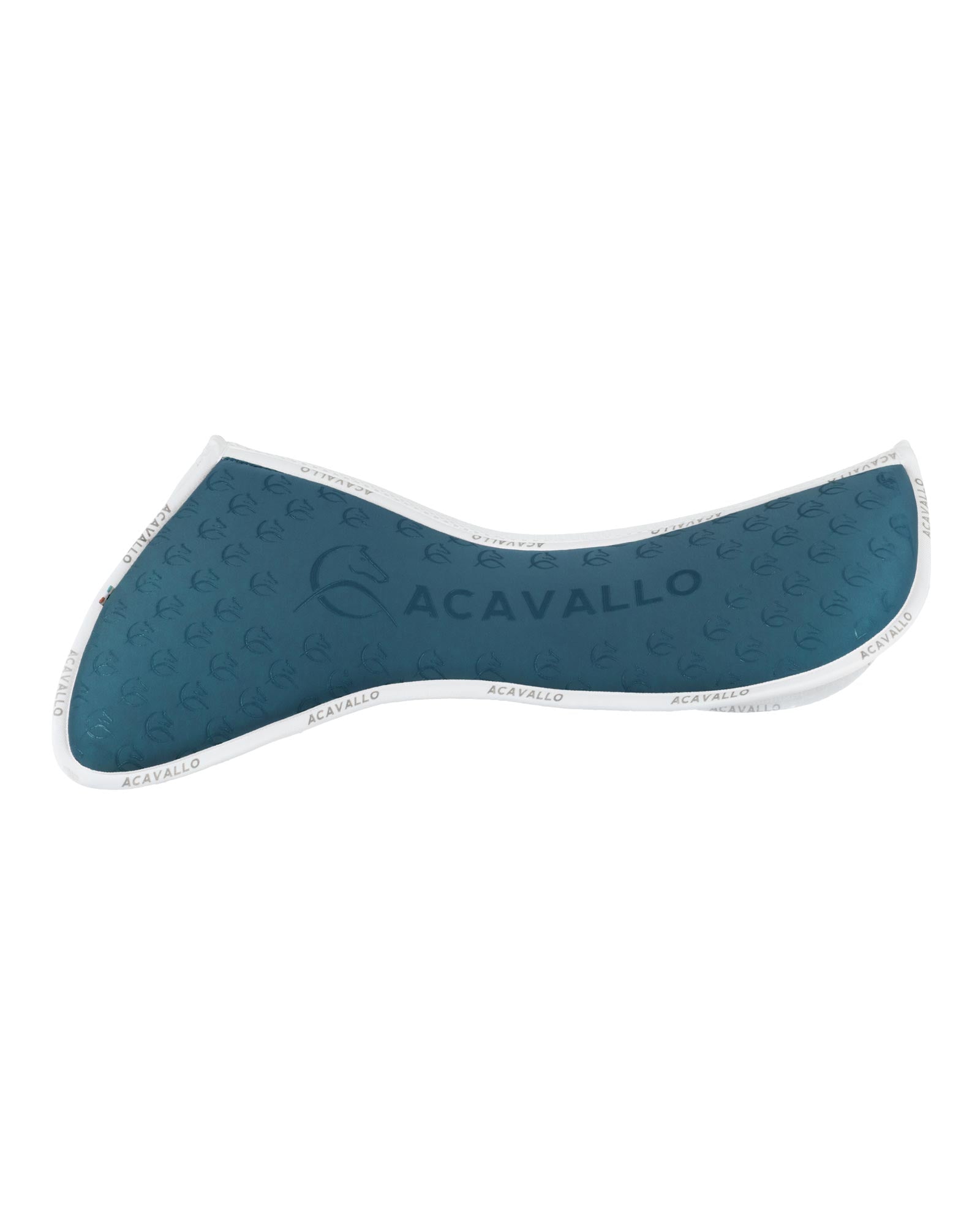 Acavallo Pad Mf Jccs Cw-3Ds Elastane & Bamboo Silicone Grip Flat Petrol/White
