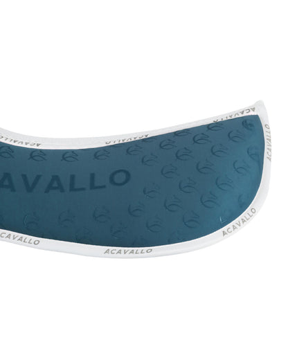 Acavallo Pad Mf Jccs Cw-3Ds Elastane & Bamboo Silicone Grip Flat Petrol/White