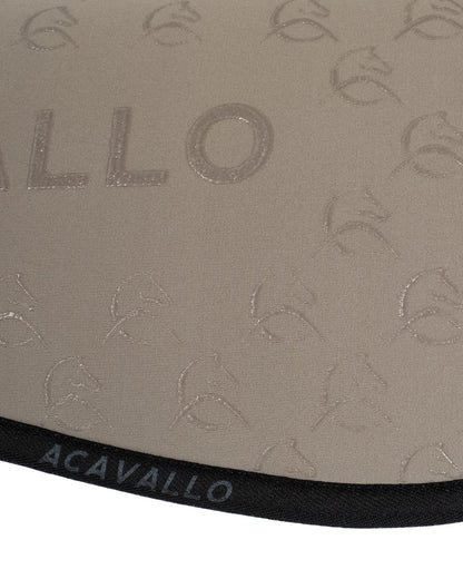 Acavallo Pad Mf Jccs Cw-3Ds Elastane & Bamboo Silicone Grip Flat Terra/Black