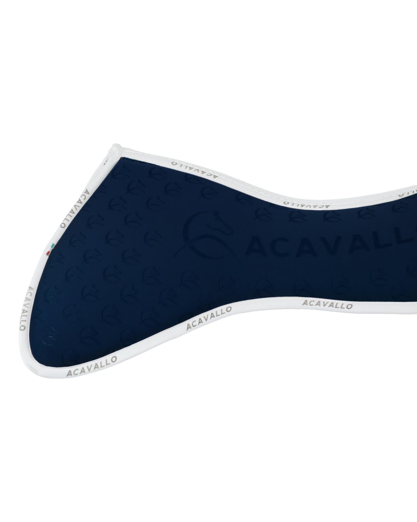 Acavallo Pad Mf Jccs Cw-3Ds Elastane & Bamboo Silicone Grip Flat Deep Blue/White