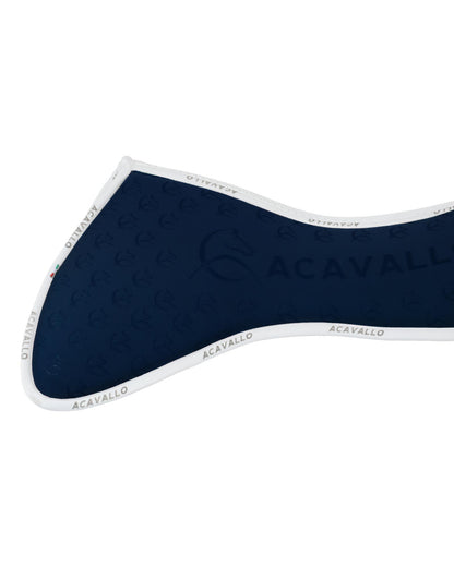 Acavallo Pad Mf Jccs Cw-3Ds Elastane & Bamboo Silicone Grip Flat Deep Blue/White