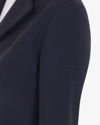 Equestro Women'S Three Button Competition Jacket Navy Blazer | Equiflair