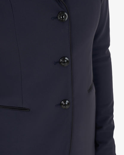Equestro Women'S Three Button Competition Jacket Navy Blazer | Equiflair