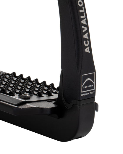 Acavallo Rel-X 180 Stirrups Total Black