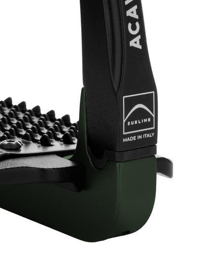 Acavallo Rel-X 180 Stirrups Hunter Green