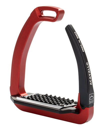 Acavallo Rel-X 180 Stirrups Crimson Red