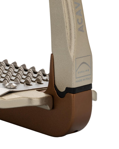 Acavallo Rel-X 180 Stirrups Golden Brown