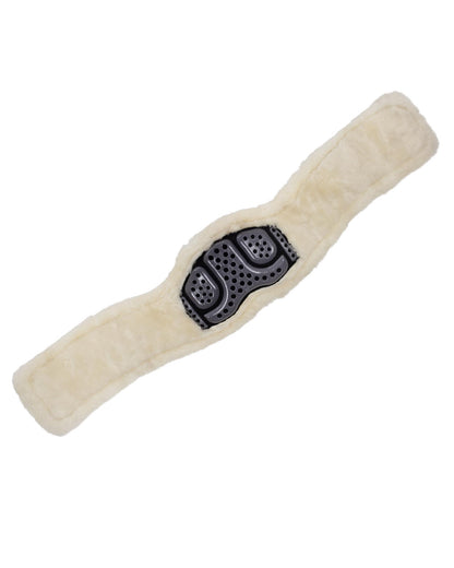 Acavallo Dressage Girth Classic Gel Sheepskin Dark Brown