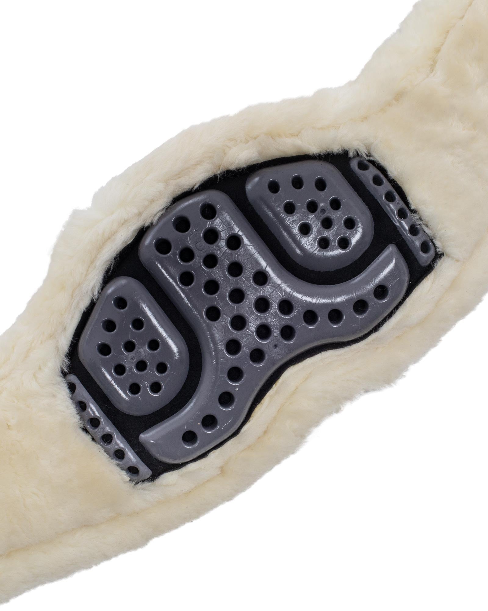 Acavallo Dressage Girth Classic Gel Sheepskin Dark Brown