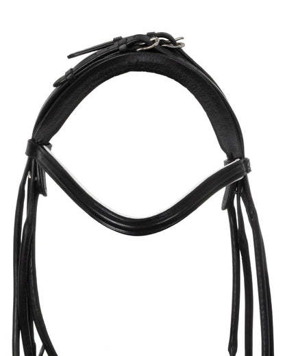 Acavallo Fornarina Bridle Laminated Calfskin Black/White