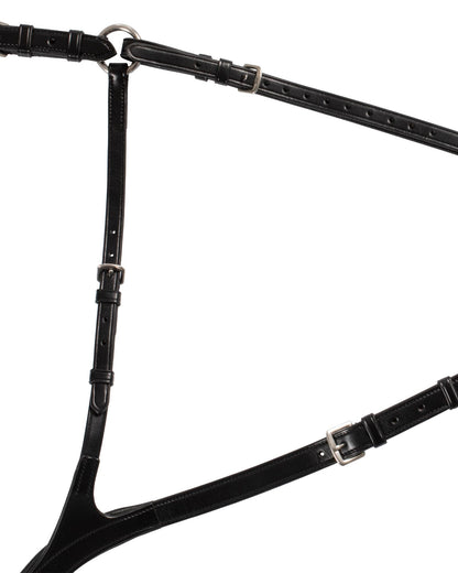 Acavallo Anatomical 5-Point Breastplate Black