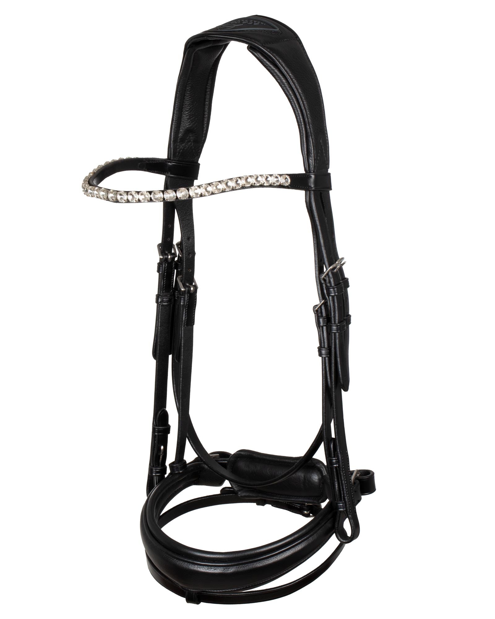 Acavallo Starry Night Calfskin Bridle Black