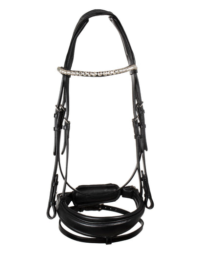 Acavallo Starry Night Calfskin Bridle Black