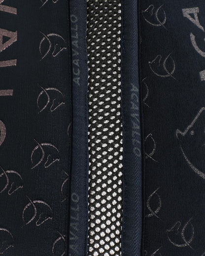 Acavallo Pad Mf Ds Sw-3Ds Suede Silicone Grip Flat Blue