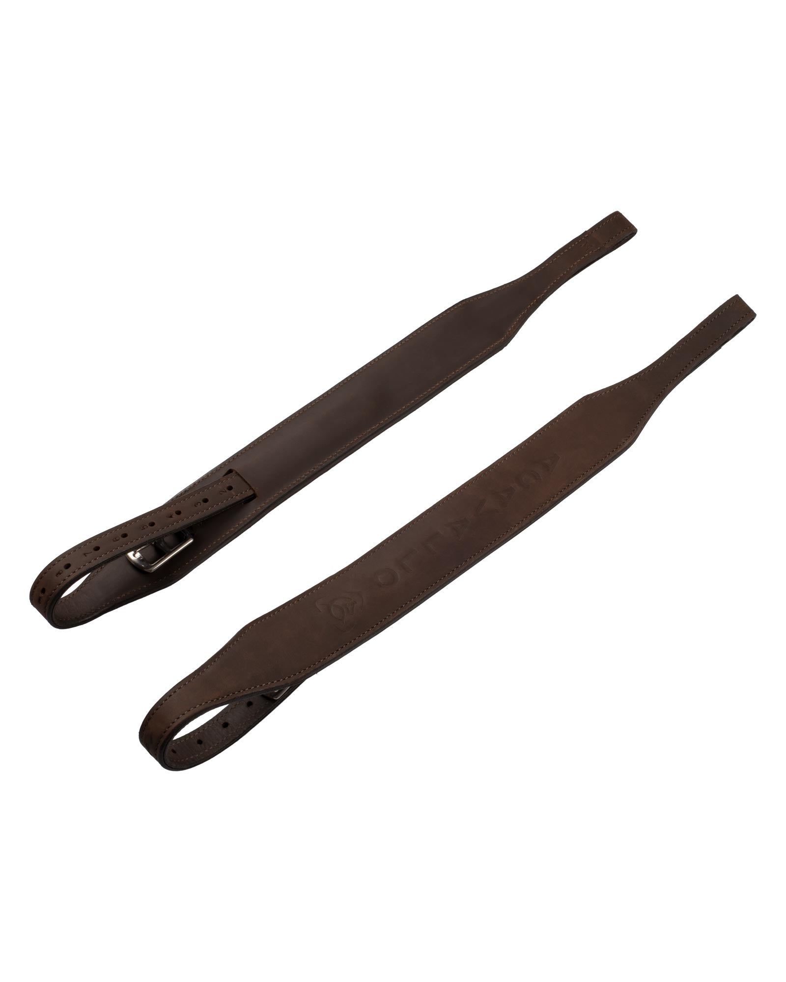 Acavallo Mono Stirrup Leathers Dark Brown