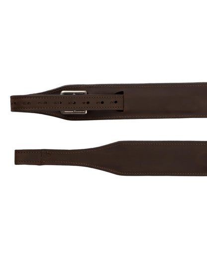 Acavallo Mono Stirrup Leathers Dark Brown