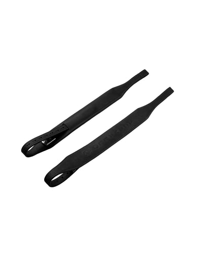 Acavallo Mono Stirrup Leathers Black