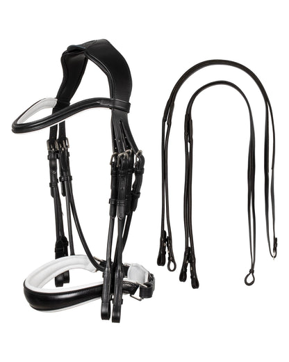 Acavallo Giocanda Bridle Calfskin & Double Reins Brown