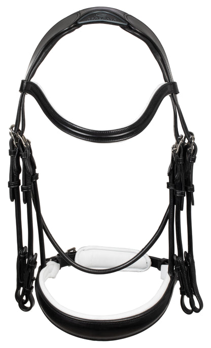 Acavallo Giocanda Bridle Calfskin & Double Reins Brown
