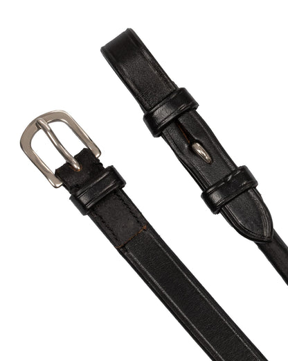 Acavallo Parnaso Bridle Double Reins Black/White